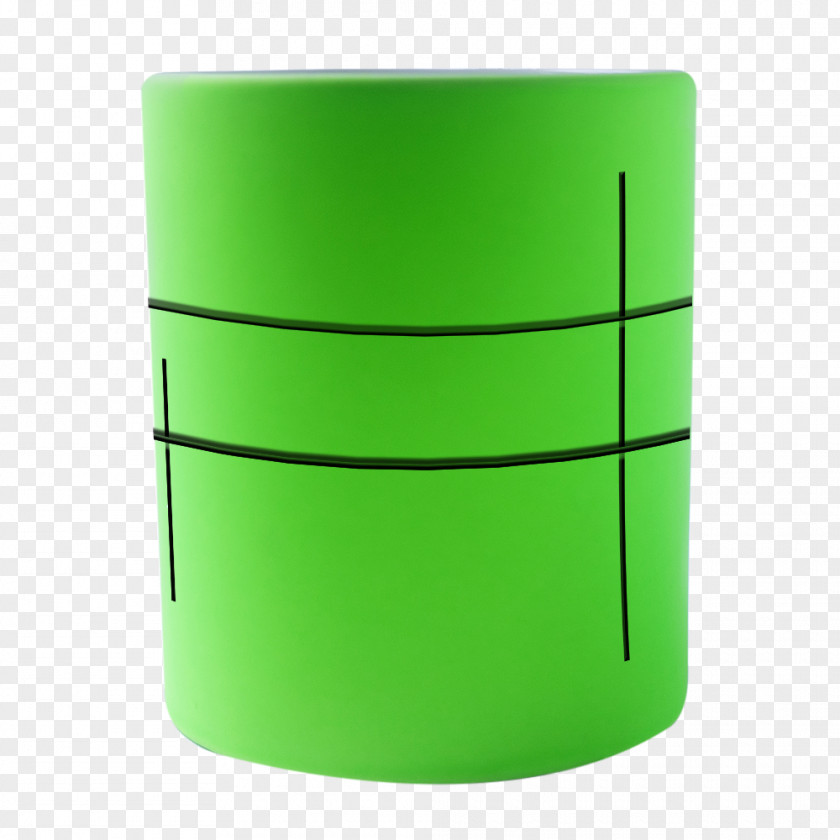 Thermos Green Cylinder PNG
