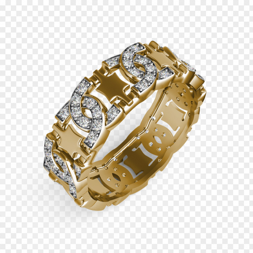 Diamond Vip Ring Bling-bling Silver Gold PNG