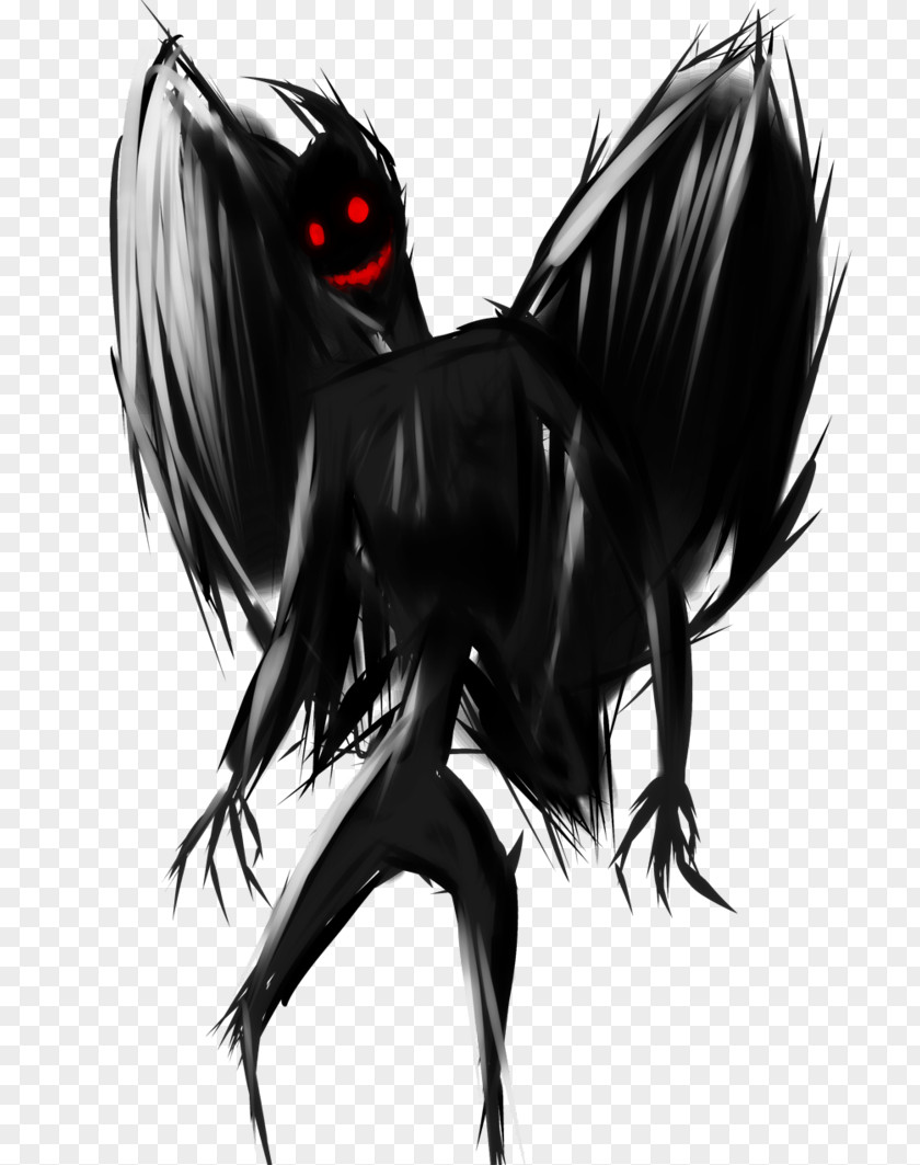 Mothman Drawing DeviantArt PNG