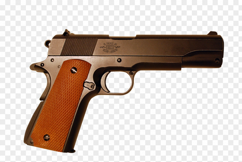Policeman Firearm M1911 Pistol Weapon Stock Colt's Manufacturing Company PNG