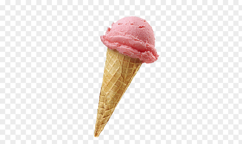 Strawberry Cone Model Neapolitan Ice Cream Sorbet PNG