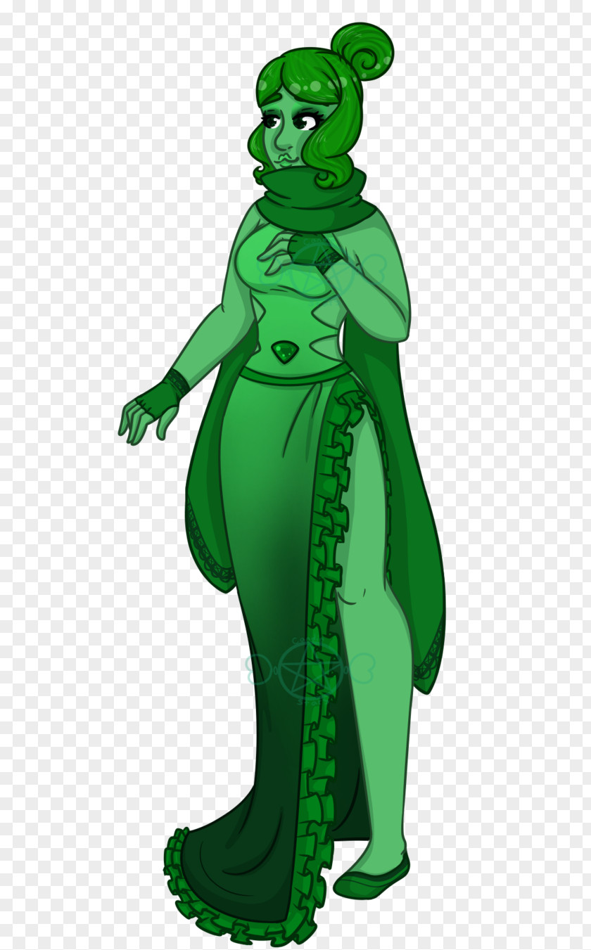 Zodiac Cancer Vertebrate Costume Design Green PNG