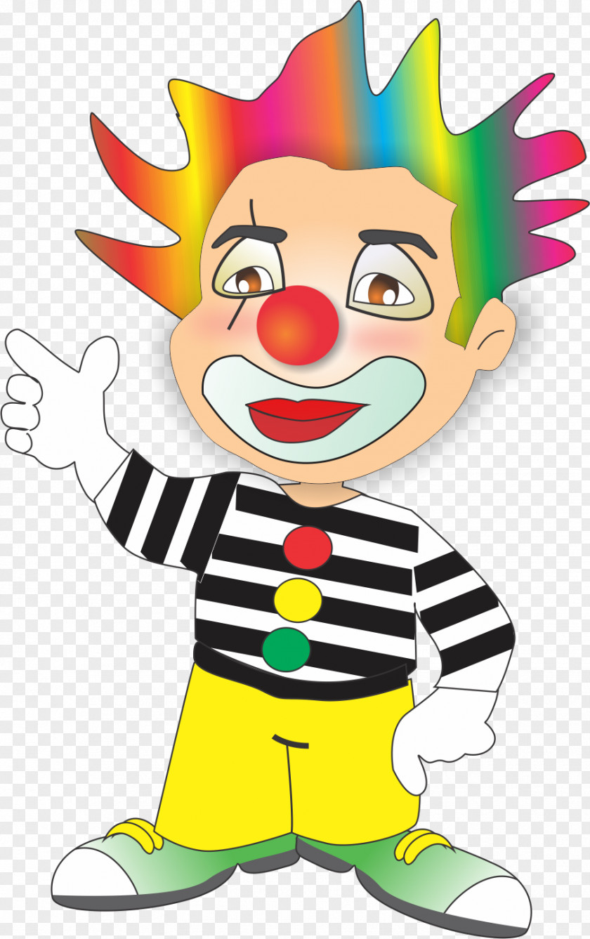 Clown Cartoon Laughter Clip Art PNG