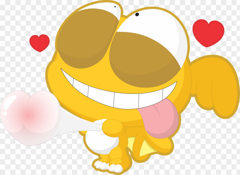 Falling In Love Smiley Character Nose Clip Art PNG