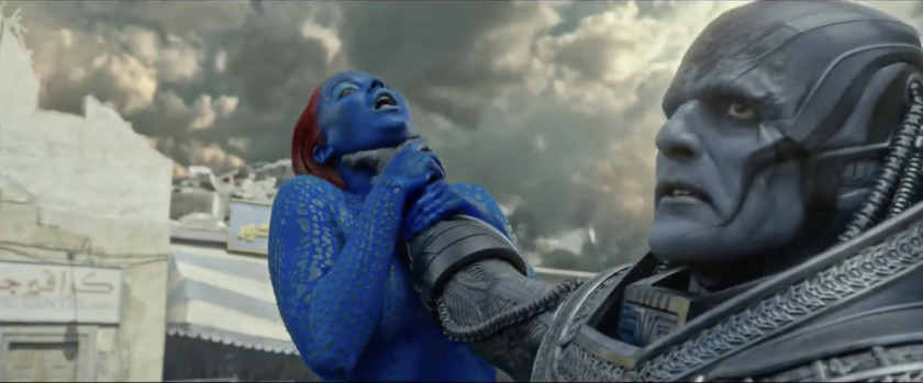 Mystique Apocalypse X-Men Film Poster PNG