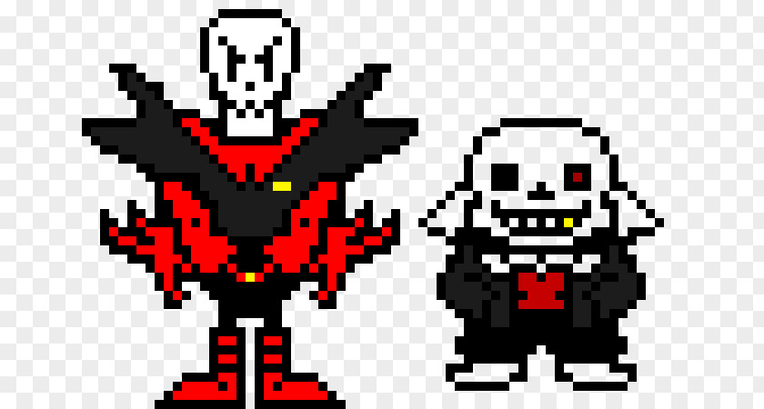 Papyrus Pixel Art Undertale Sprite PNG