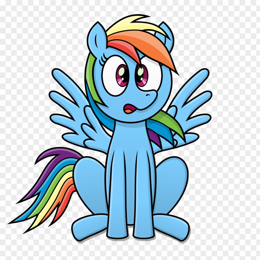 Rainbow Dash Avatar Clip Art Cartoon Animal Flower Legendary Creature PNG