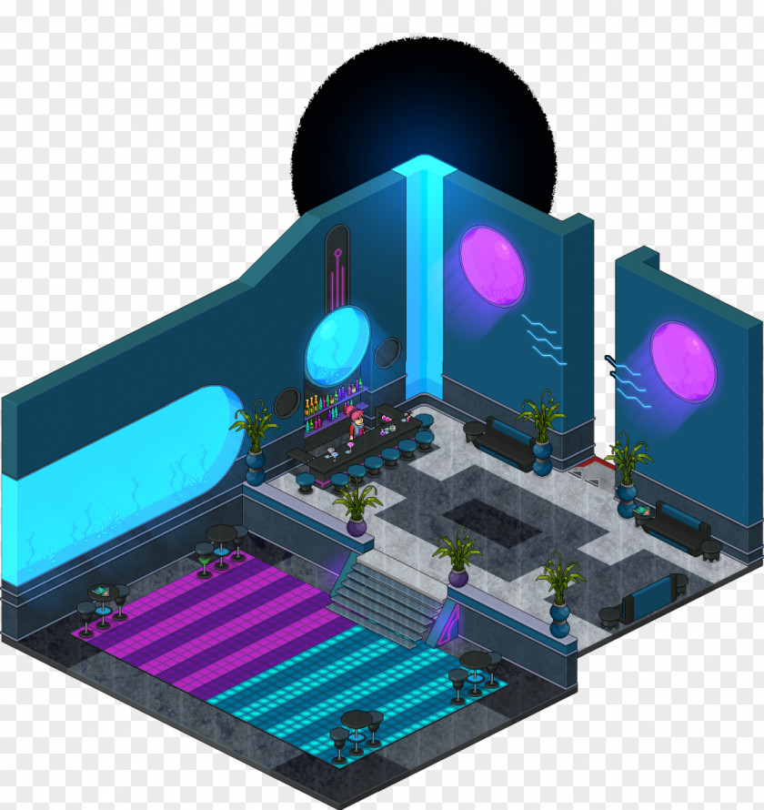 Serve Your Roommate Habbo Online Chat Room Sulake Nightclub PNG