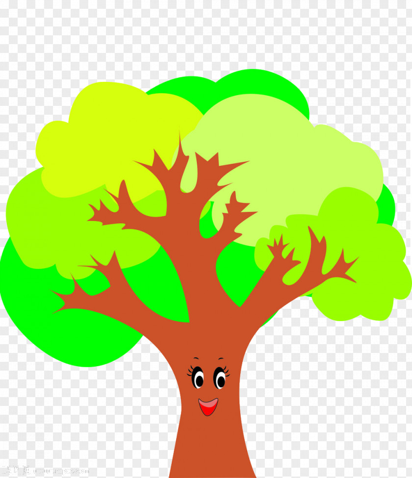 Cartoon Tree PNG