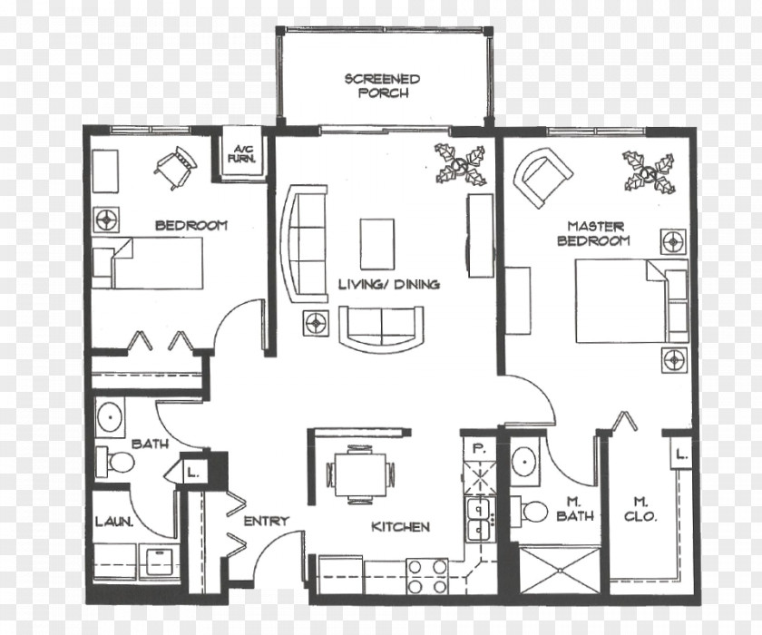 Design Floor Plan Line PNG