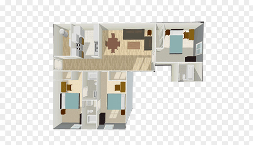 Apartment Hotel Floor Plan Knights Circle House Bedroom PNG