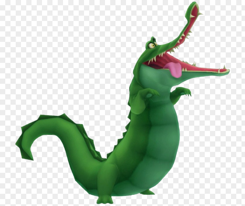 Crocodile Peter Pan Captain Hook Tick Tock Croc Character PNG