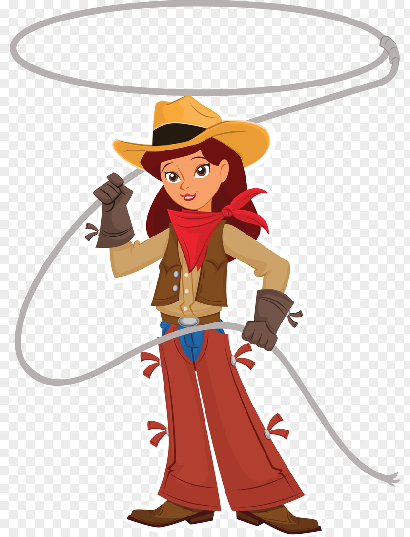 Lasso Cowboy Clip Art PNG