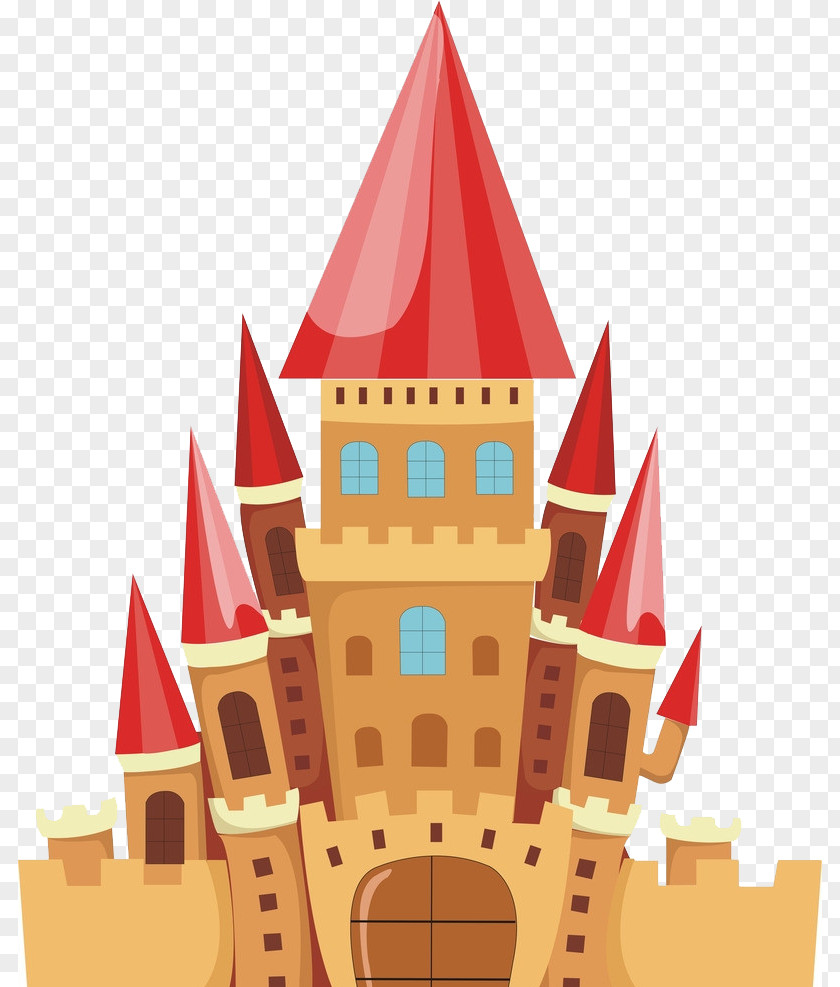 Mikulov Castle Vector Graphics Cartoon Image PNG