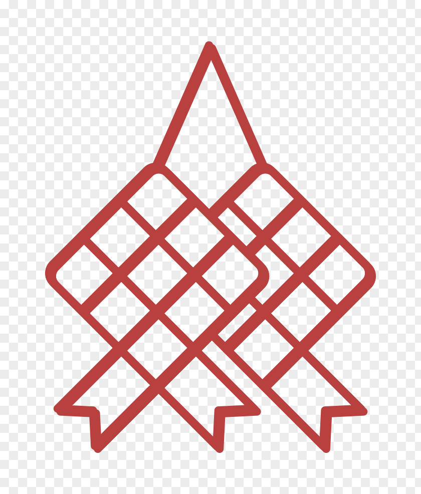 Parallel Triangle Eid Mubarak Icon PNG
