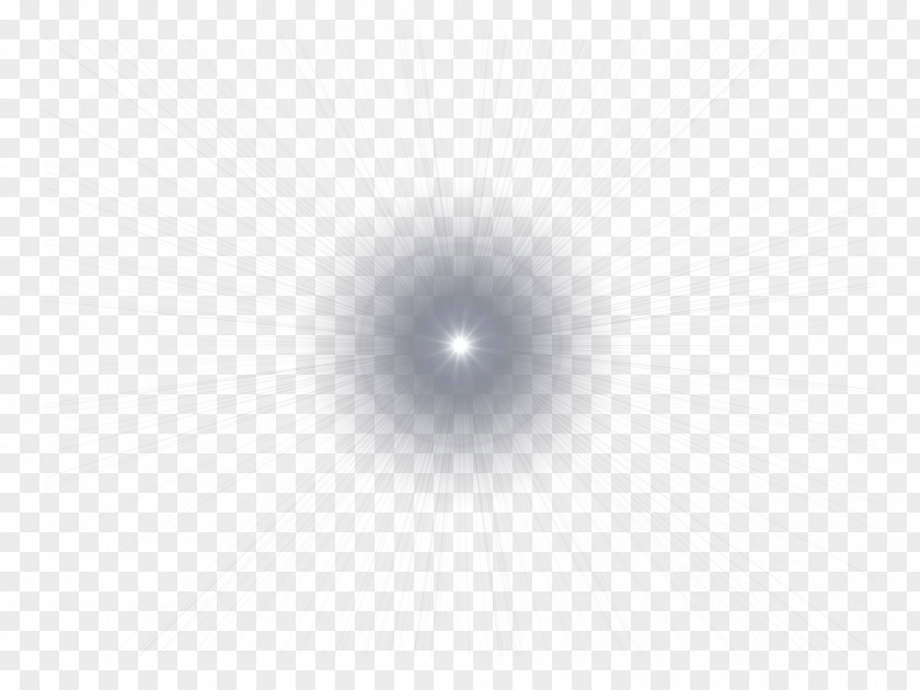 Radiation Light Halo Effect Element White Circle Black Pattern PNG