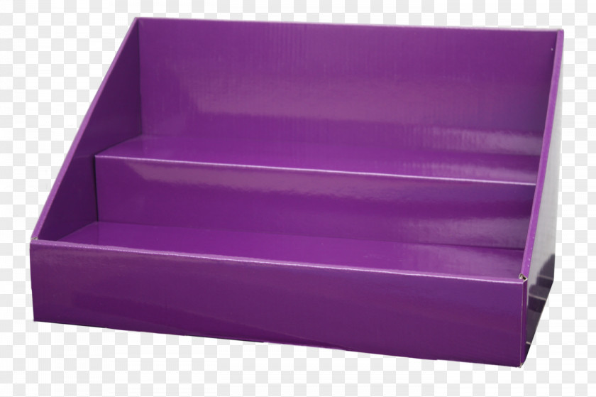 X Display Rack Template Purple Rectangle PNG