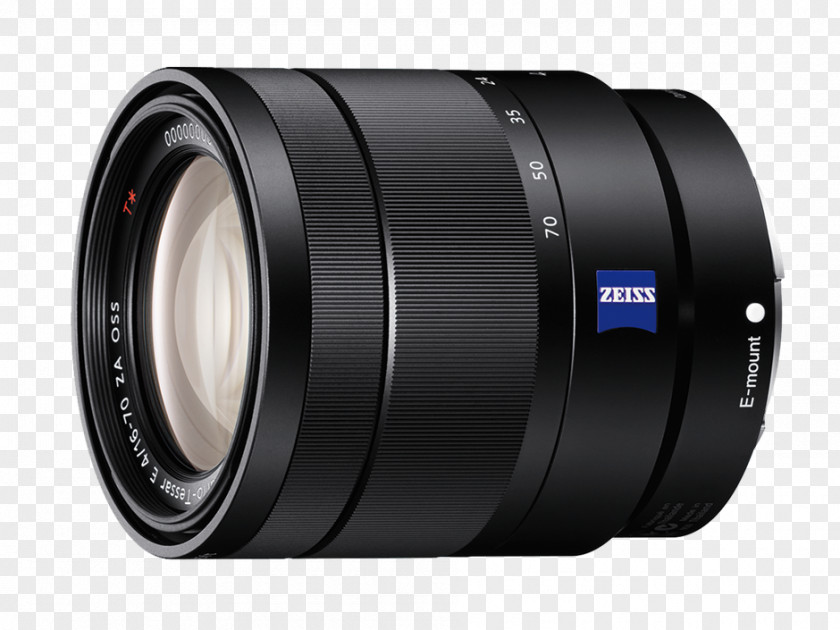 Camera Lens Sony α6500 α6000 Alpha 6300 E-mount Carl Zeiss Vario-Tessar T* E 16-70mm F4 ZA OSS PNG