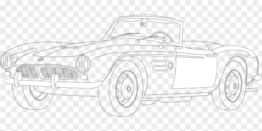 Car Compact Automotive Design Sketch PNG
