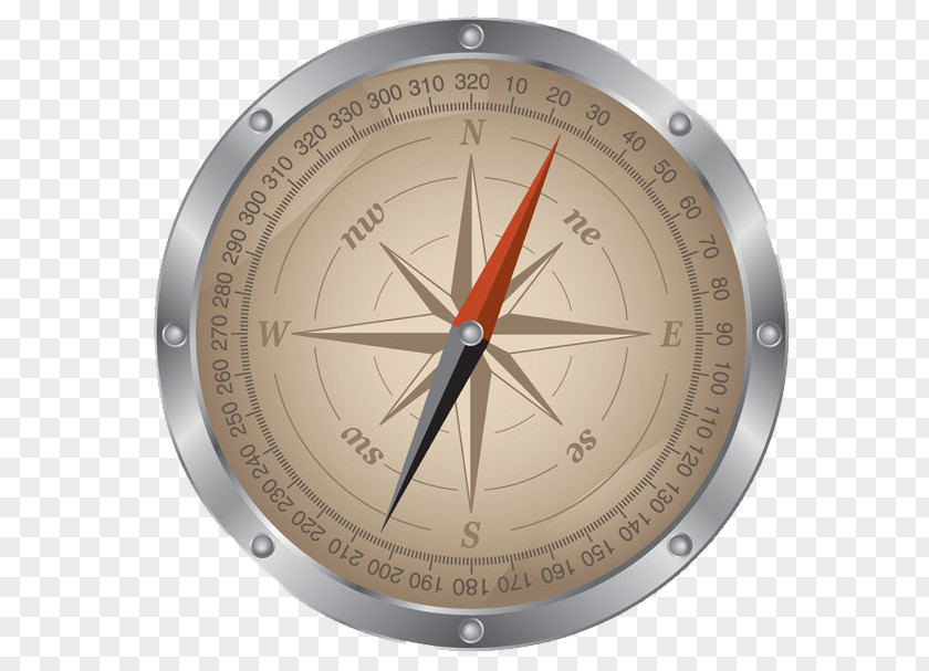 Compass Vector Map Adobe Illustrator PNG