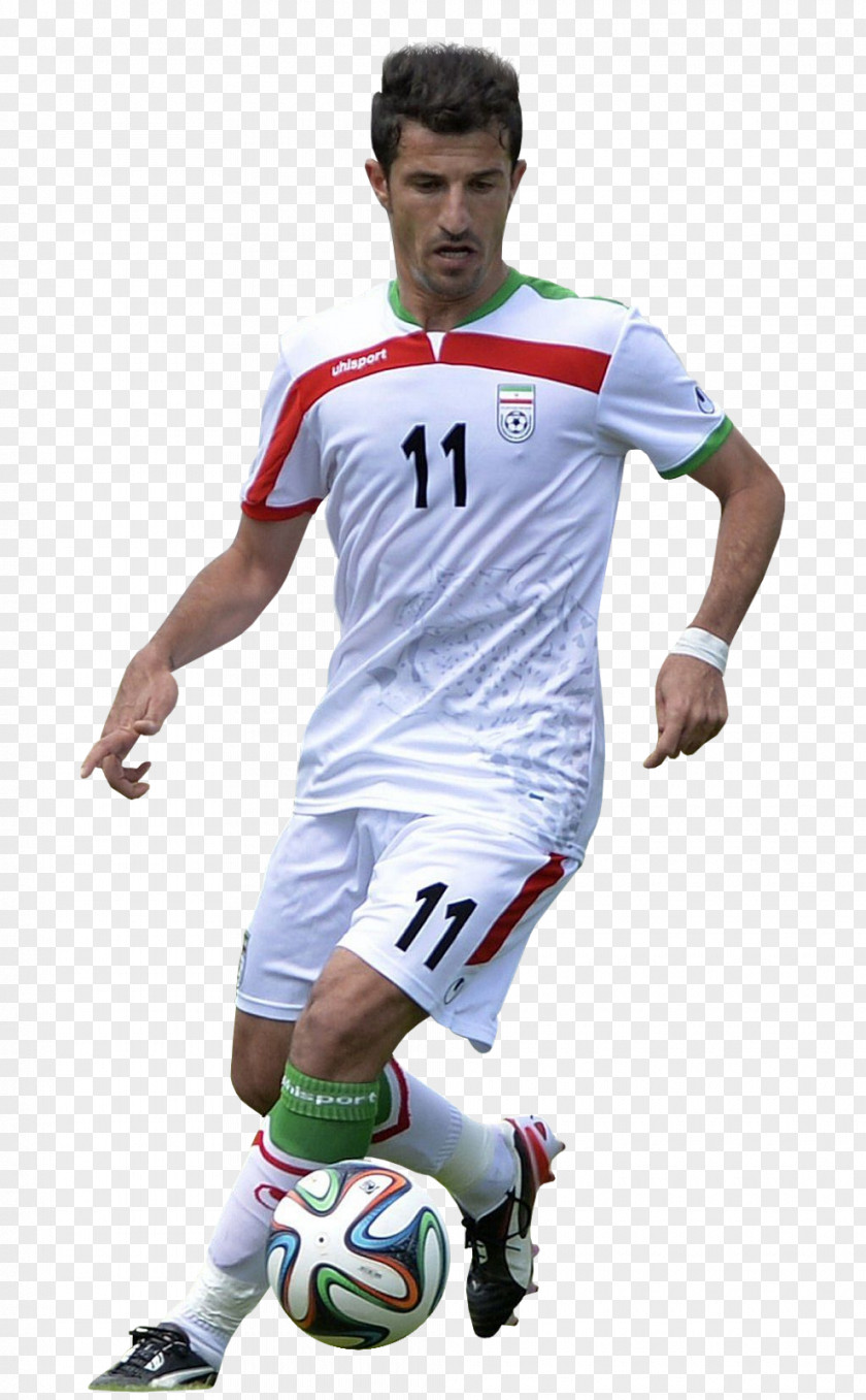 Football Sardar Azmoun Iran National Team 2018 World Cup Player PNG
