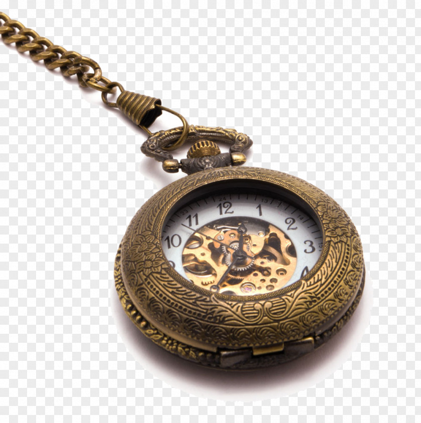 Vintage Pocket Watch T-shirt PNG