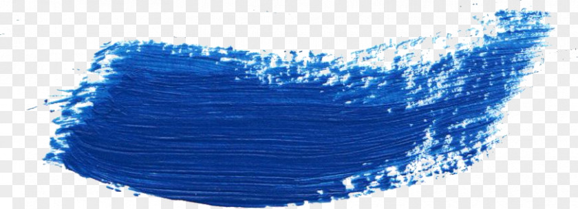 BLUE PAINT STROKE Blue Paintbrush PNG