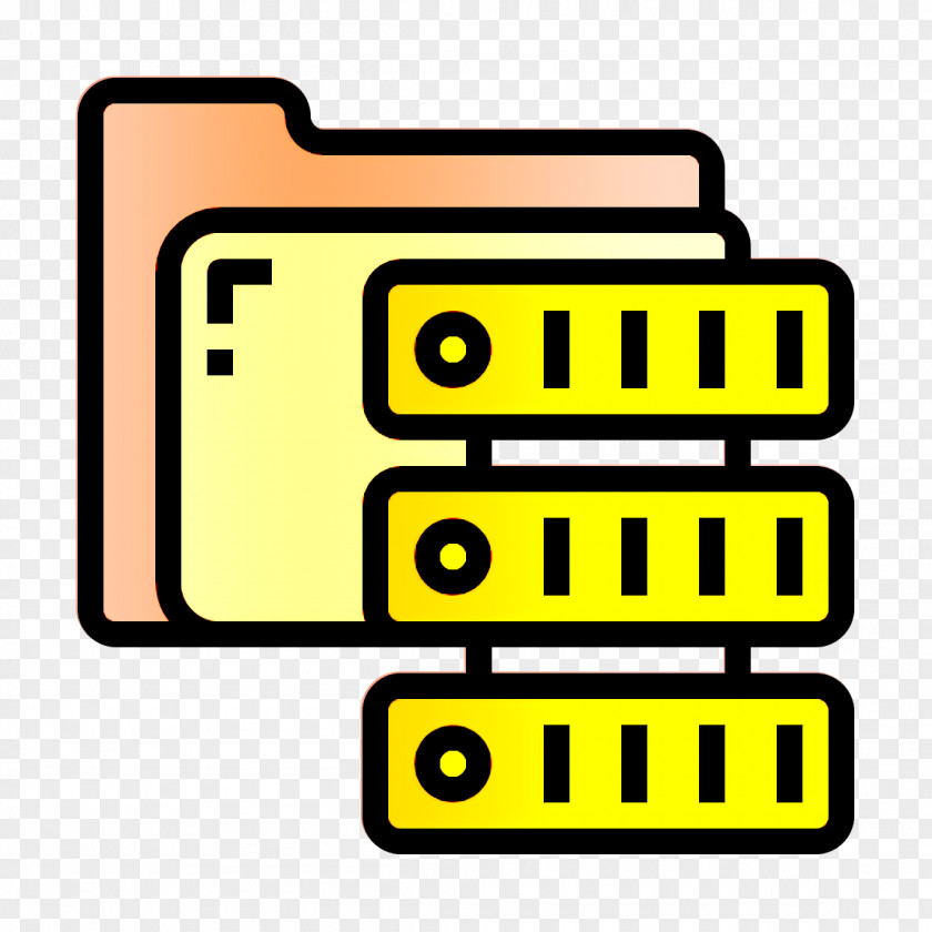 Folder And Document Icon Server PNG
