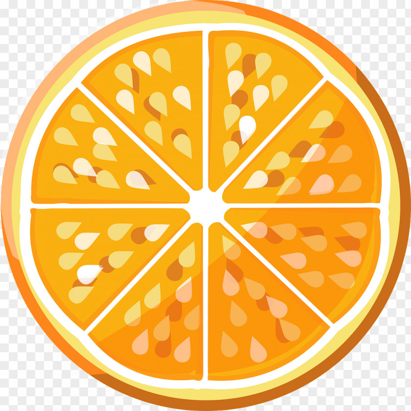 Juice Skeuomorph Orange Clip Art PNG