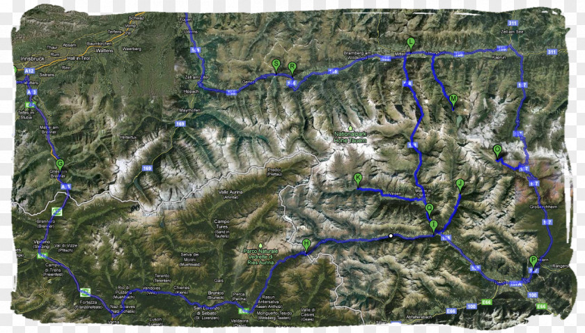 Map Val D’Uina Tuberculosis PNG