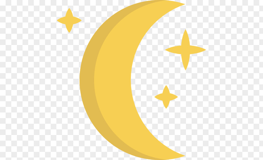 Moon Clipart Yellow Lunar Phase PNG