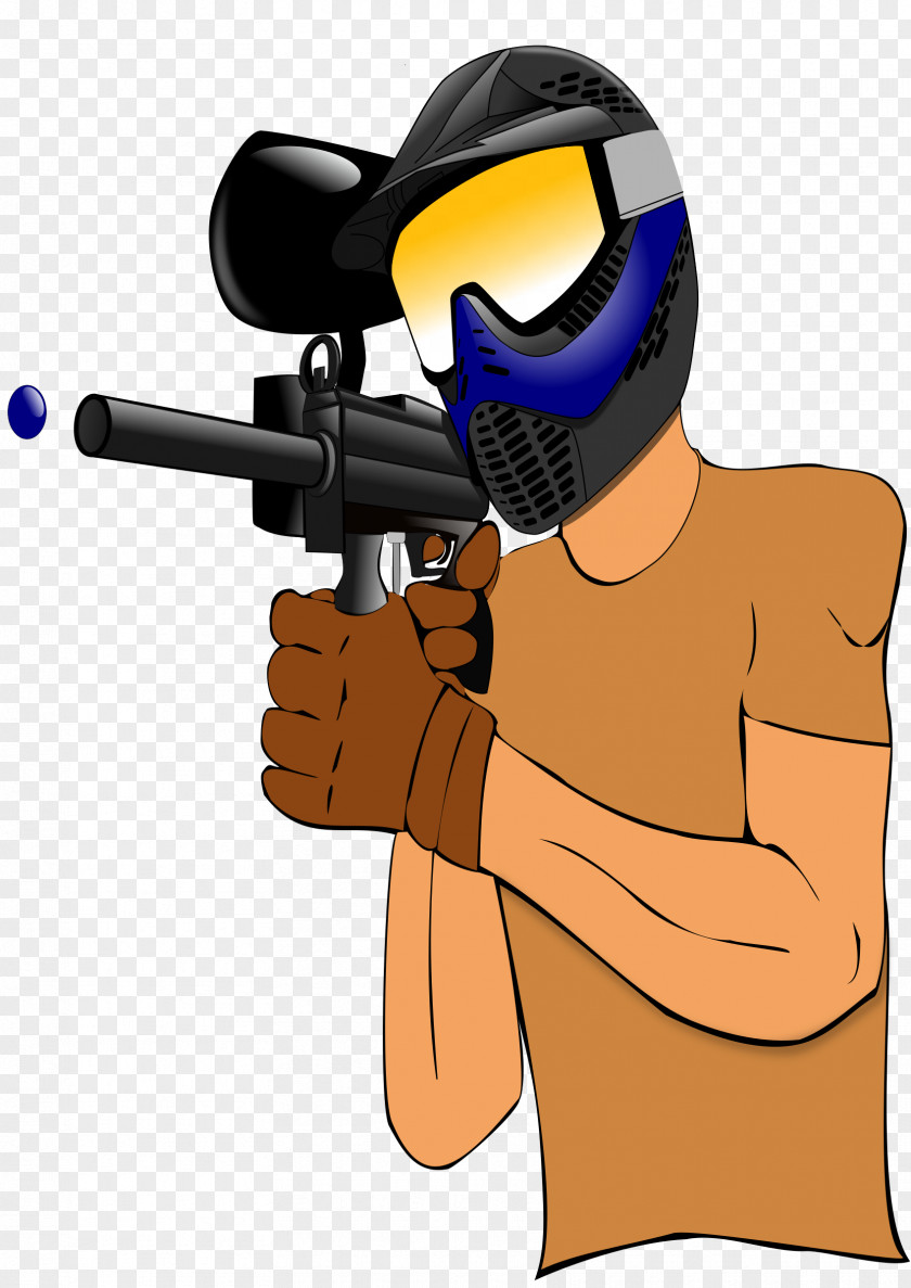 Paintball Guns Clip Art PNG
