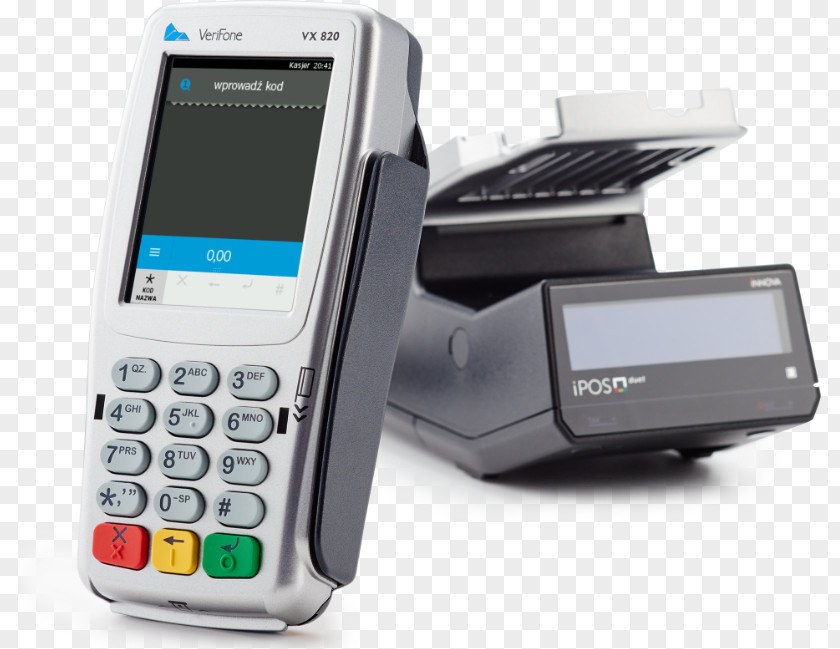 Printer Cash Register Drukarka Fiskalna IPOS SA Blagajna Payment Terminal PNG