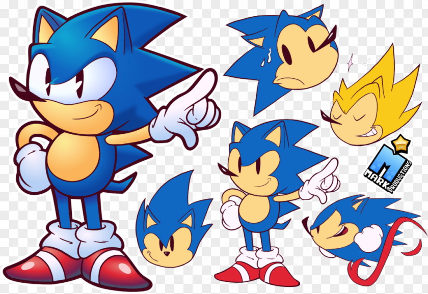 Sonic R Art Doodle Video Game PNG
