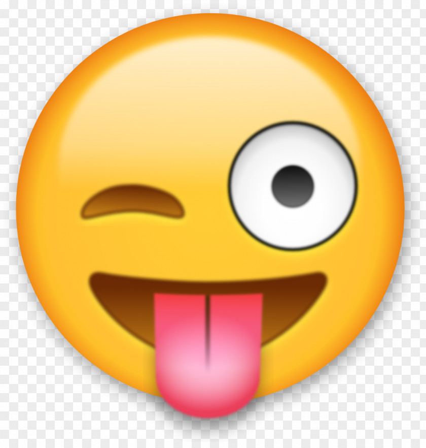 Tongue IPhone Emoji Sticker Clip Art PNG