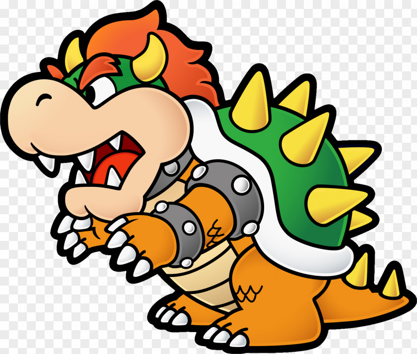 Bowser Super Paper Mario Bros. PNG