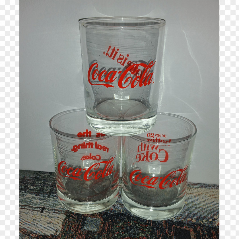 Coke Fizzy Drinks Old Fashioned Glass Shot Glasses PNG