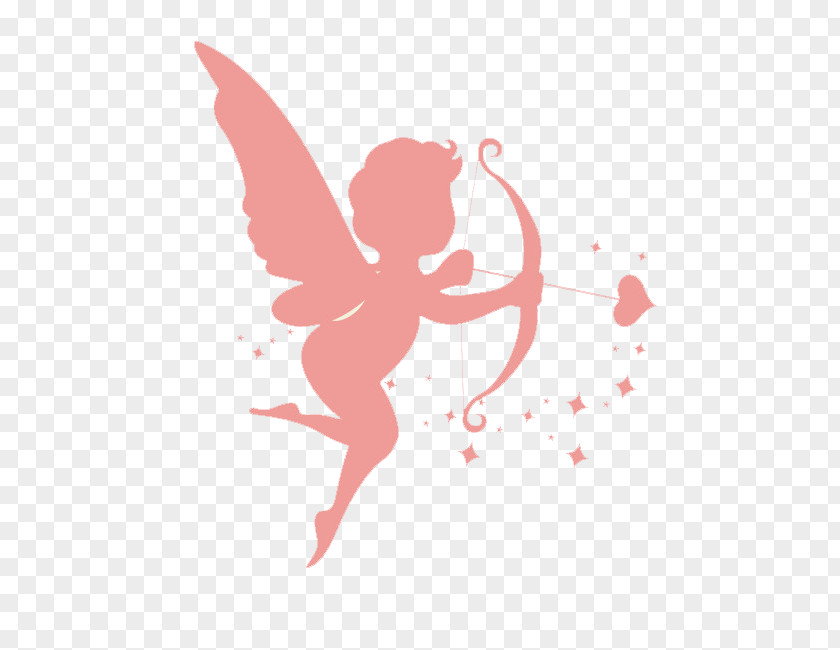 Cupid Love Angel Illustration PNG