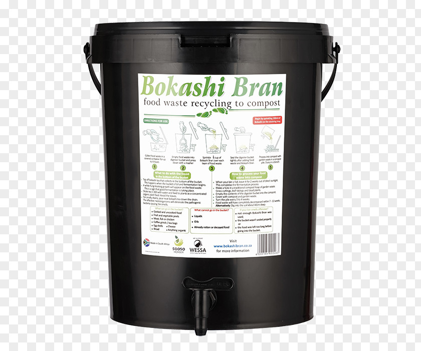 Garbage In The Bucket Compost Bokashi Nutrient Organic Food Soil PNG