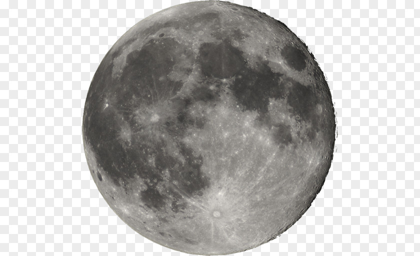 Moon Surface Full Lunar Phase Clip Art PNG