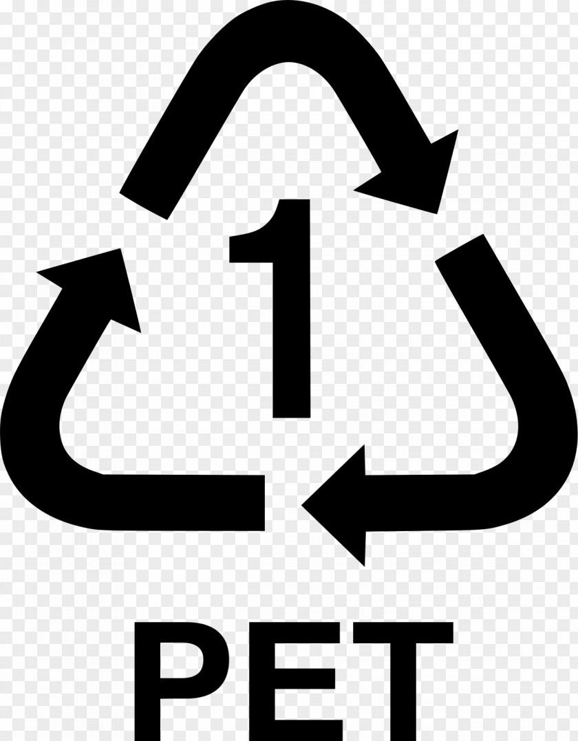 Recycling Symbol Plastic Codes PNG