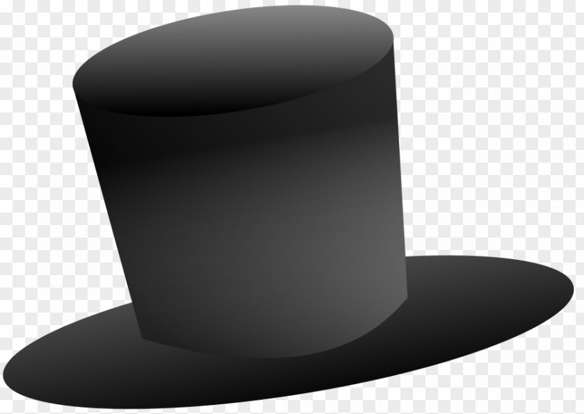 Top Hat Cliparts White Black PNG