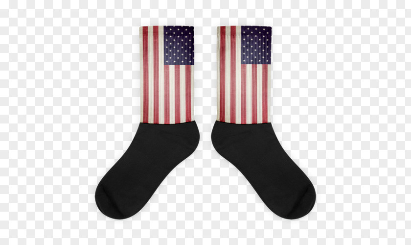 United States Flag Of The Sock T-shirt Kappa PNG