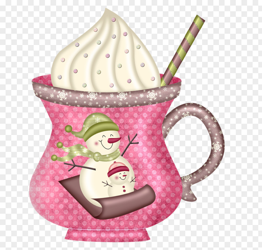 Ice Cream Cup Coffee Illustration PNG