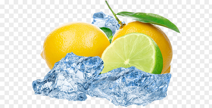 Lemon Ice Water Fruit Menthol PNG