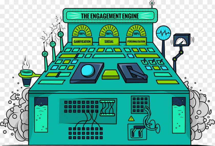 Magnifier Engine Power Learning Management System Growth Engineering Skill PNG