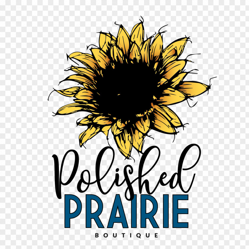 Black Off White Flannel Logo Sunflower M Graphic Design Clip Art Seed PNG