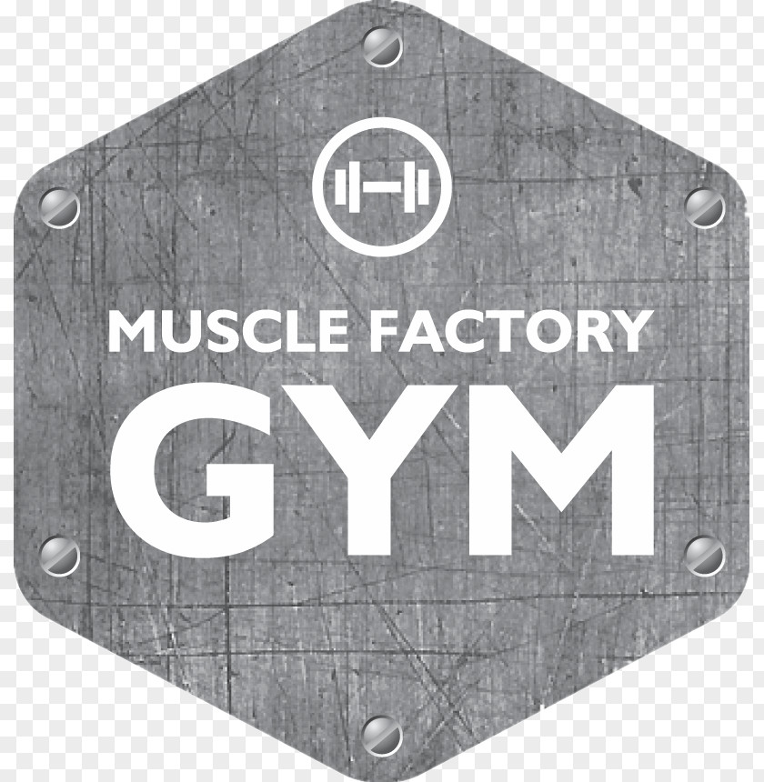 Fitness Logo Muscle Factory Gym Centre Physical Exercise PNG