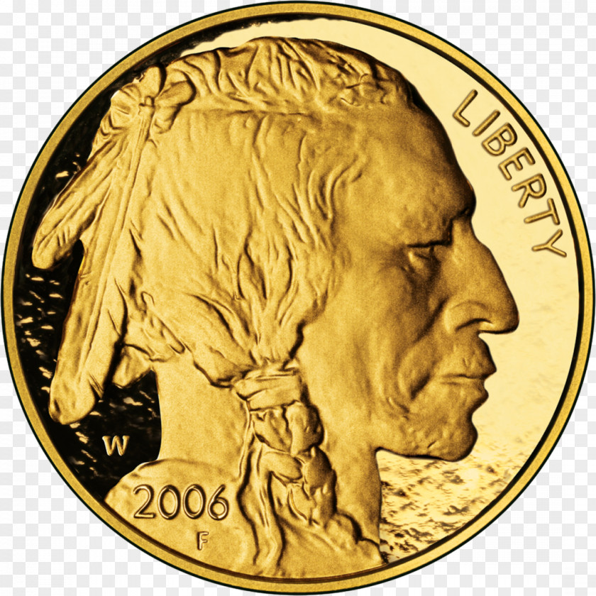 Silver Coin American Buffalo Bullion Gold Eagle PNG