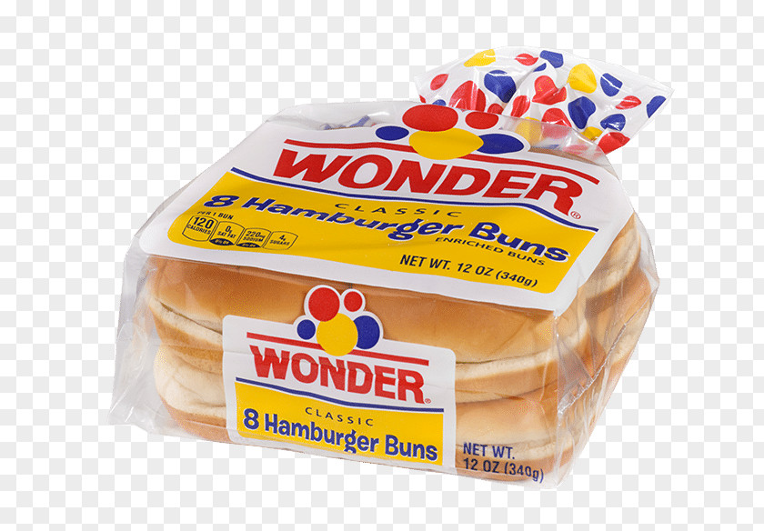 White Whole Wheat Flour Hamburger Hot Dog Bun Wonder Bread PNG